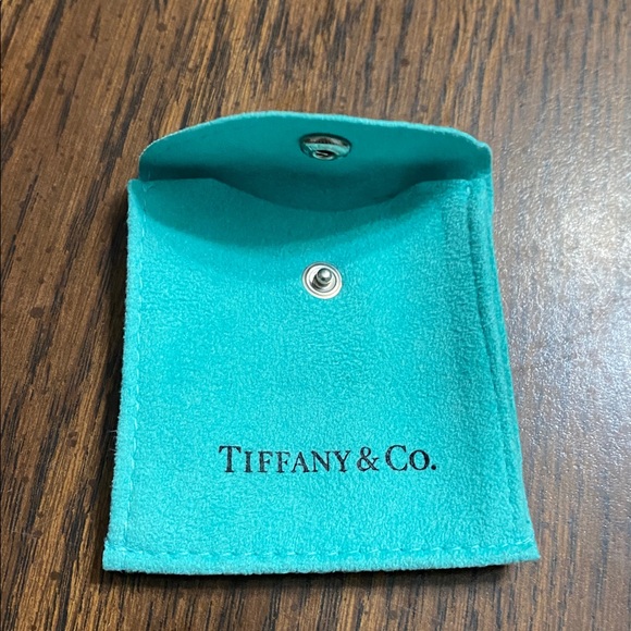 Tiffany & CO small blue box and blue leather jewelry envelope - Picture 4 of 4